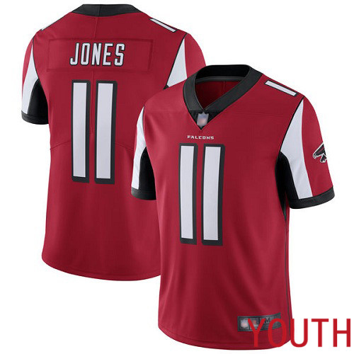 Atlanta Falcons Limited Red Youth Julio Jones Home Jersey NFL Football #11 Vapor Untouchable